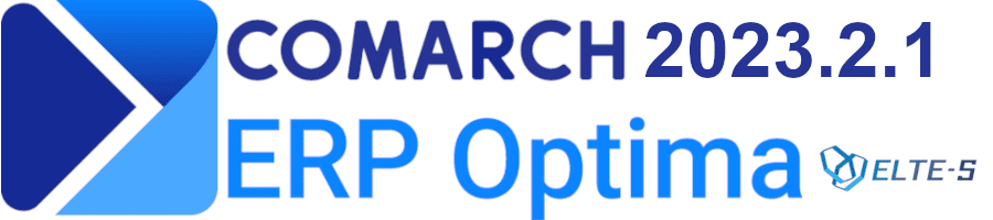 Comarch ERP Optima 2023.2.1