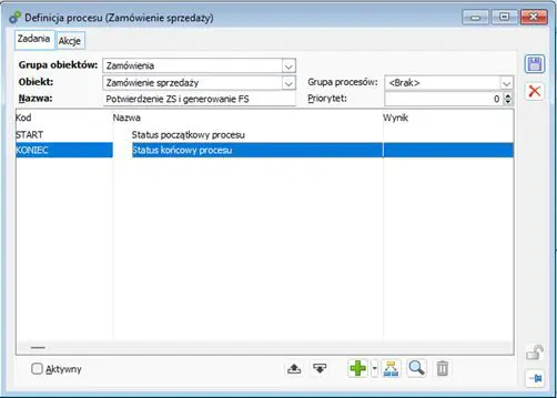 obsługa procesów w comarch erp xl