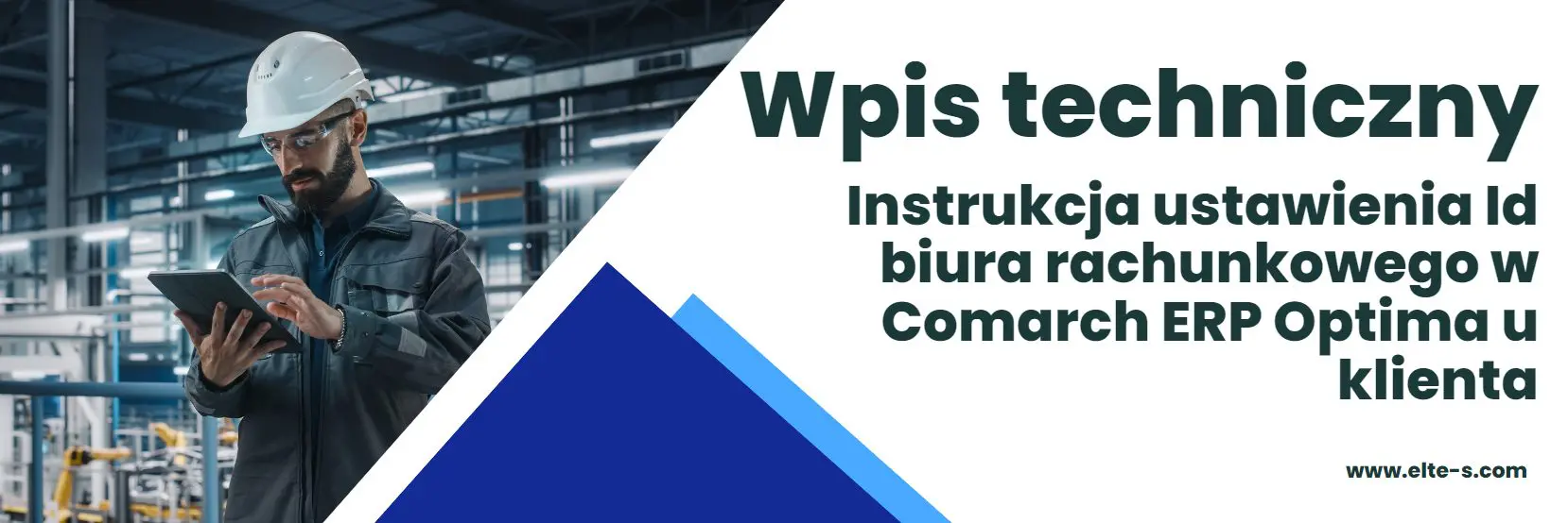 ustawienia Id biura rachunkowego w Comarch ERP Optima u klienta