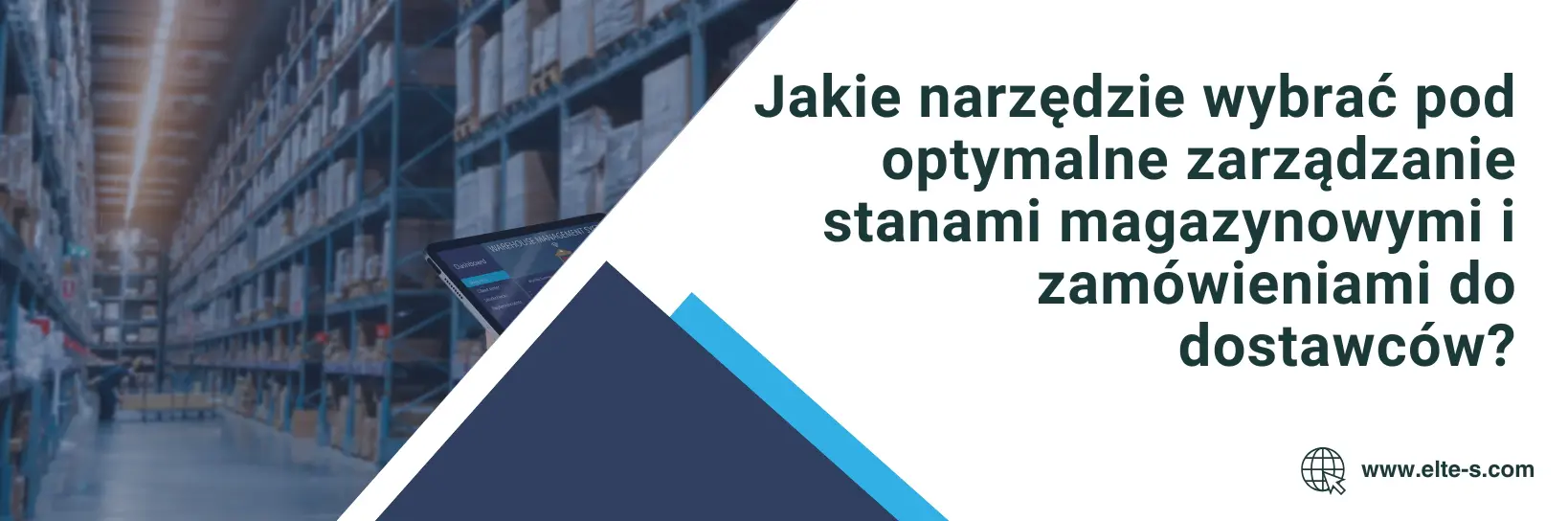 Banner optymalne zarządzanie stanami magazynowymi
