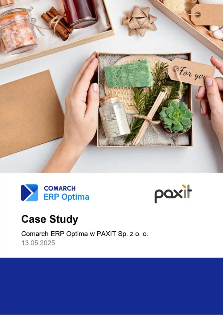 Paxit - Comarch ERP Optima