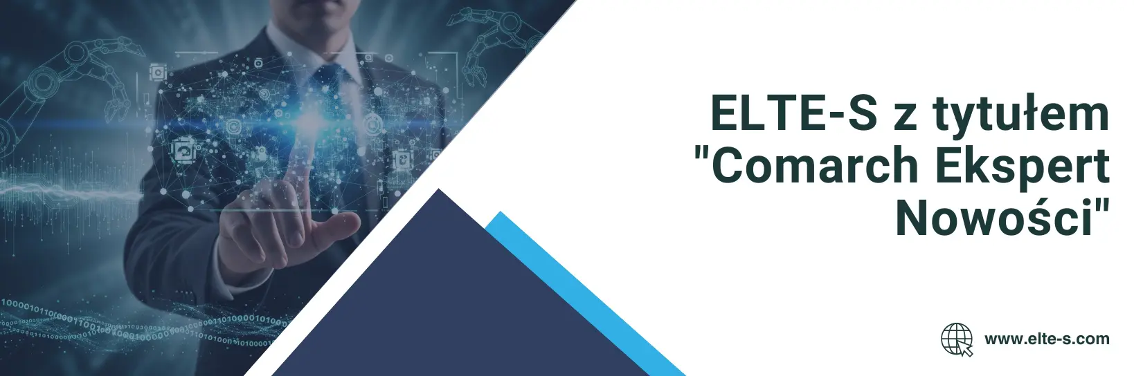 Banner - ELTE-S z tytułem Comarch Ekspert Nowości
