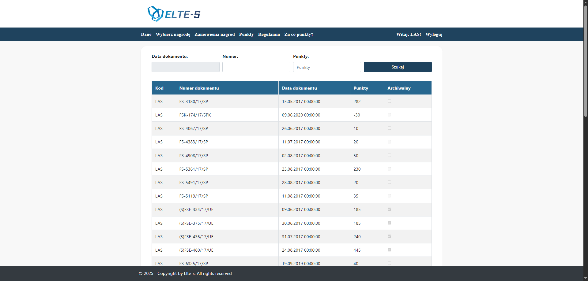 ELTE-S System lojalnościowy4