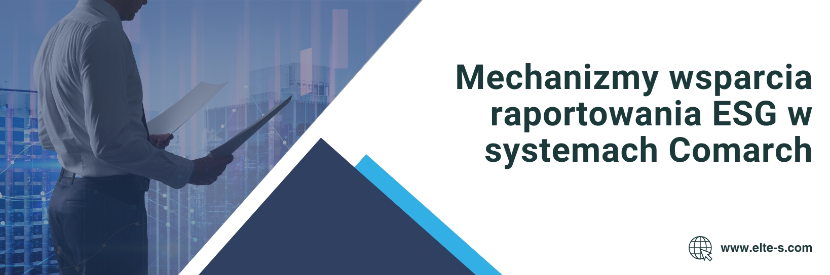 Banner - Mechanizmy wsparcia raportowania ESG w systemach Comarch