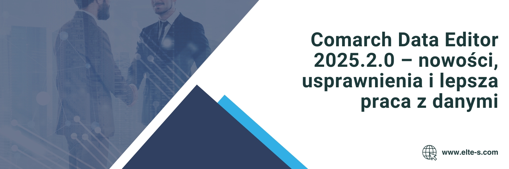 Comarch Data Editor 2025.2.0 – nowości, usprawnienia i lepsza praca z danymi - banner